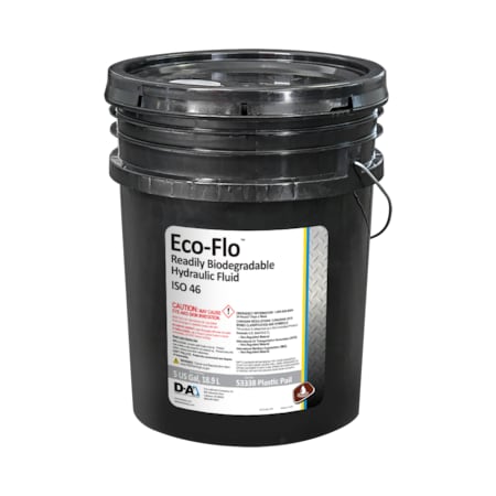 D-A Eco Flo Hydraulic Oil ISO 46 - 5 Gallon Plastic Pail
